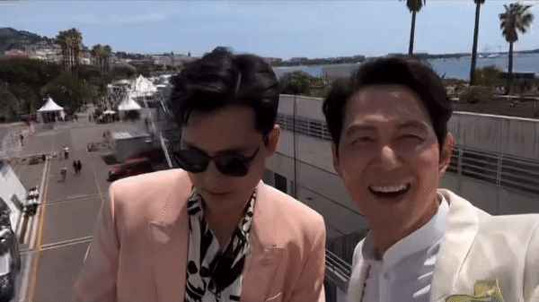 [영상] '청담부부' 이정재·정우성, 칸 홀렸다