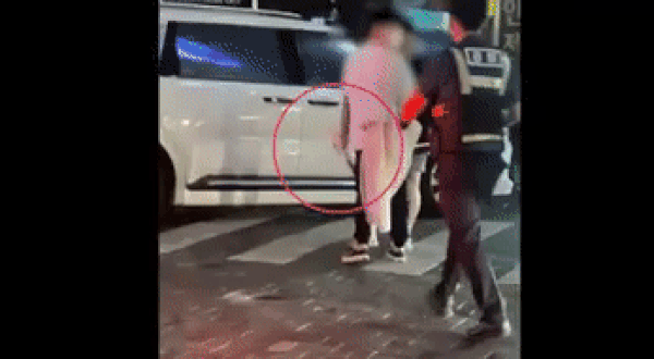 길에서 식칼 들고 시민 협박한 男… 경찰, 삼단봉으로 단번에 제압