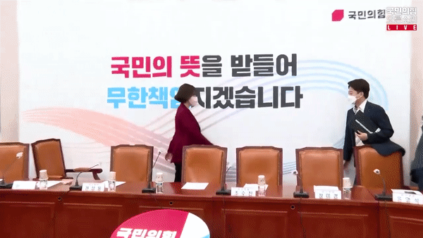 이준석, 배현진 악수 거부에…홍준표 