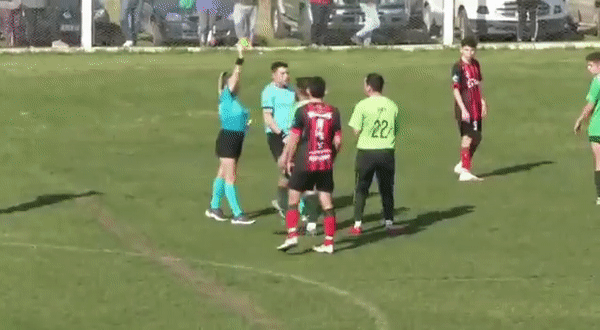 [영상] 아르헨티나 축구, 3부리그 경기 도중 女심판 폭행