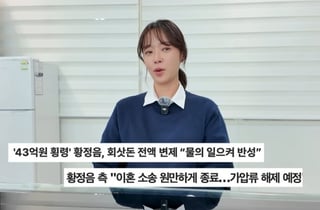 '43억 횡령' 황정음, "위약금 다 물어드렸다"…유튜버로 복귀