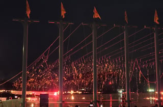 '창원 진동불꽃낙화축제' 준비없는 진행에 관광객만 '봉변'