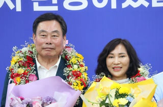 김산 무안군수 3선 성공 "무안의 새 시대 활짝 열어가겠다"