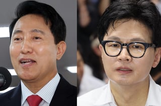 "민주당 불편한 승리"…막판 샤이보수 결집, 오세훈·한동훈 대역전극