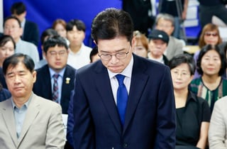 막판에 역전 허용한 정원오…"기대에 보답 못해 송구"