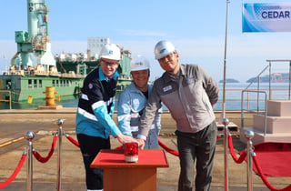 삼성중공업, 캐나다 시더 FLNG 진수…2028년 상반기 인도