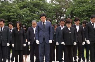 이상일, 현충탑 참배로 업무 복귀 "정당 떠나 소통·협력해야"