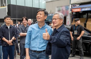 "나는 한국과 함께 성장" 젠슨 황, 엔씨·크래프톤 연쇄 회동 이유