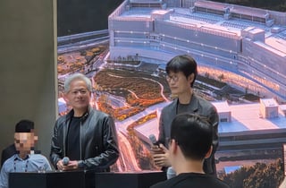 젠슨 황, 네이버와 3대 협력 발표…이해진 "우리가 최고의 파트너"