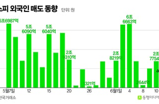 24일째 순매도 외국인…삼전·닉스 '차익실현' 언제 끝날까