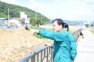 [동정] 배낙호 김천시장, 장마철 대비 취약지역 현장점검