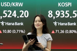 코스피, 개인 매수에 8900선 상승세…장중 사상 최고치 경신