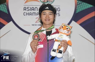 잠실 봉쇄에 남의 칼 빌린 오상욱…아시아선수권 정상 탈환