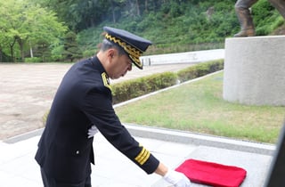 [동정] 전용호 경기북부소방재난본부장 직무대리, 현충탑 참배