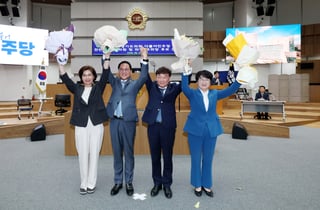 경기도의회 민주당 대표의원에 안광률…의장 후보 남종섭 추대