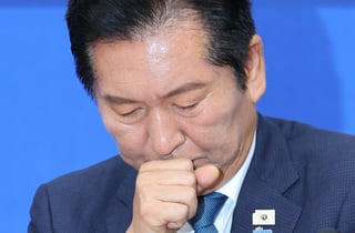정청래 "민주당 대표 사임, 이 대통령 끝까지 지킬 것"…연임 도전 수순