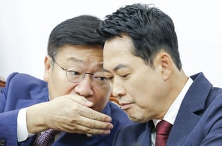 '임기 완주' 노리는 장동혁, 총의 모으는 정점식…'장동혁 2월 사퇴론' 부상
