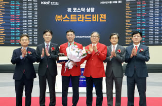[특징주] '자율주행 소프트웨어' 스트라드비젼, 상장 당일 40% 급락