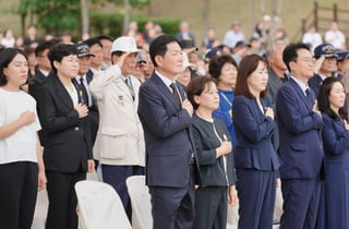 [동정] 조용호 오산시장, 유엔군 초전기념식 참석