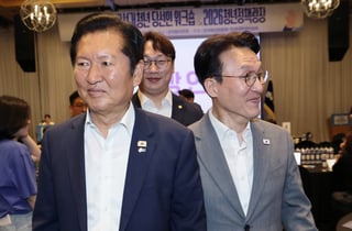 호남 파고든 정청래 vs 이재명 대통령 보폭 맞추는 김민석…당권 경쟁 후끈