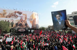 IRGC, 하메네이 장례식 중 미사일 발사…종전 협상 위기 맞나?
