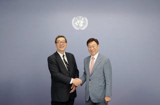 신상진 성남시장, UN서 미래 교통 비전 발표