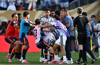 FIFA, 월드컵 결승전 난투극에…"규정 위반 가능성 조사"