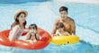 30~40대 젊은 부모 세대가 서울 내 호텔 수영장을 찾고 있다. /사진=클립아트 코리아
