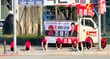 조용진 경북도의원 후보(김천시 제3선거구·아포읍·남면·농소면·개령면·감문면·어모면·율곡동)가 28일 선거운동원들과 함께 유권자들에게 큰절을 올리며 지지를 호소하고 있다. /사진=조용진 후보 SNS 캡처