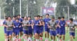 한국 축구 국가대표팀 공식 응원단 '붉은악마'가 2026 국제축구연맹(FIFA) 북중미 월드컵 경기 응원을 광화문광장에서 한다. 사진은 대한민국 축구 국가대표팀이 2026 북중미월드컵을 앞두고 지난 8일(현지시각) 멕시코 과달라하라 치바스 베르데 바예에서 훈련한 모습. /사진=스타뉴스
