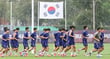한국 축구 국가대표팀 2026 북중미 월드컵 조별리그 첫 경기 주심은 이집트 출신 아민 모하메드로 배정됐다. 사진은 2026 북중미 월드컵에 출전하는 대한민국 축구 국가대표팀 선수들이 지난 8일(현지시각) 멕시코 과달라하라 인근 사포판에 위치한 치바스 바예 베르데에서 훈련한 모습. /사진=뉴스