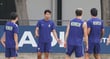 손흥민(LAFC), 조규성(미트윌란), 이강인(파리 생제르맹), 김민재(바이에른 뮌헨)가 '2026 국제축구연맹(FIFA) 북중미 월드컵에서 주목해야 할 선수 200인'으로 선정됐다. 사진은 손흥민이 지난 10일(현지시각) 멕시코 과달라하라 인근 사포판에 위치한 치바스 바예 베르데에서 훈련 중 동료 선수들과 이야기 한 모습. /사진=뉴스