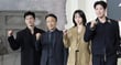 넷플릭스 시리즈 '참교육'이 글로벌 흥행을 이어가는 가운데 위근우 평론가가 작품을 직격했다. 사진은 배우 김무열(왼쪽부터)과 이성민, 진기주, 표지훈이 지난 5일 서울 중구 앰배서더 서울 풀만 호텔에서 열린 넷플릭스 시리즈 '참교육'(감독 홍종찬) 제작발표회에서 포즈를 취하는 모습. /사진=뉴스
