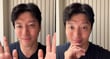 배우 이동건(45)이 틱톡 라이브 방송을 통해 팬들과 소통했다. 사진은 틱톡 라이브 방송을 진행 중인 배우 이동건 모습. /사진=이동건 틱톡 채널 캡처 