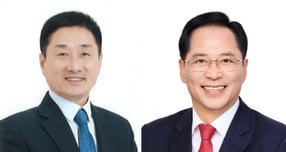 류경완 민주당 남해군수 후보(왼쪽)와 류성식 국민의힘 남해군수 후보/사진=중앙선거관리위원회