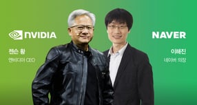 '젠슨 황' 성수동 회동 이어 사옥 미팅까지…'이해진 AI 올인'