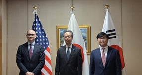 한미일, 북한 관련 협의…'완전한 비핵화·안보리 결의 이행' 재확인