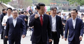 선거 과정에서 제기된 줄서기 논란과 일부 전·현직 간부들의 정원오 밀어주기 이후 단행되는 서울시 인사에 관심이 쏠린다. 사진은 제40대 서울특별시장 취임식이 열린 지난 1일 오전 서울 중구 서울시청에서 오 시장이 취임사를 하는 모습. /사진=뉴시스