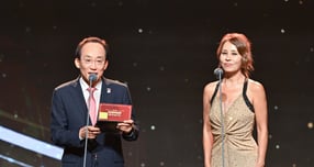 지난 6일 열린 제20회 대구국제뮤지컬페스티벌(DIMF) 어워즈에 참석한 추경호 시장이 인사말을 하고 있다./사진제공=대구광역시