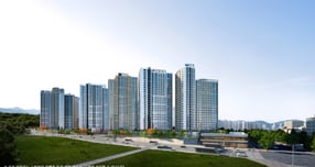GS 건설 컨소시엄이 오는 8월 산곡역자이힐스테이트&amp;하늘채를 분양할 예정이다./사진=GS건설 제공