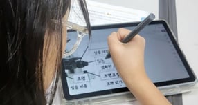 하이러닝 수업 장면. /사진제공=경기도교육청