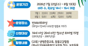 반려마루화성 청소년 봉사 프로그램 참가자 모집 안내 포스터. /사진제공=경기도