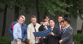 IPARK현대산업개발이 미국의 설계사 겐슬러와 광명 하안주공 6·7단지를 조성하기 위해 협업한다./사진=IPARK현대산업개발 제공