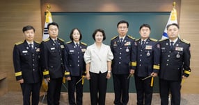 경기소방 34년 만에 '유리천장' 깨졌다…첫 여성 소방서장 탄생