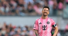 리오넬 메시와 손흥민의 MLS(미국 메이저리그 사커) 올스타전 동반 출전이 무산됐다. 사진은 메시 모습. /로이터=뉴스