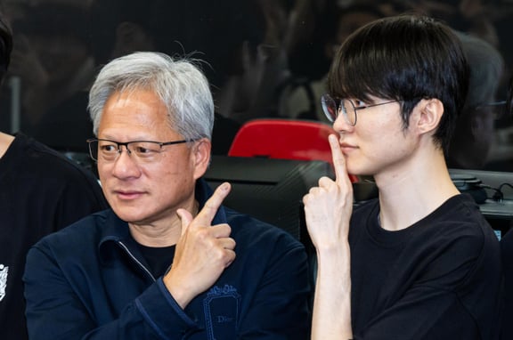 총수보다 먼저 만난 페이커…젠슨 황, 한국 게임 산업 강조하는 이유