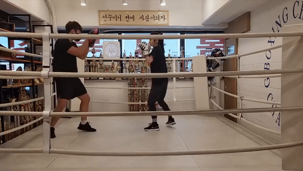 [영상] '예비신부' 장나라, 복싱 실력 이 정도였어?