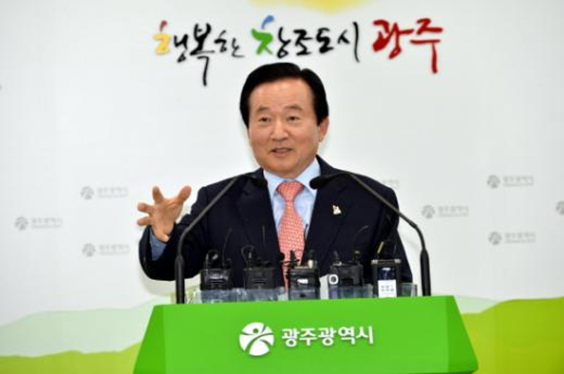 강운태 광주시장, ‘뚝심 창조행정’ 빛났다