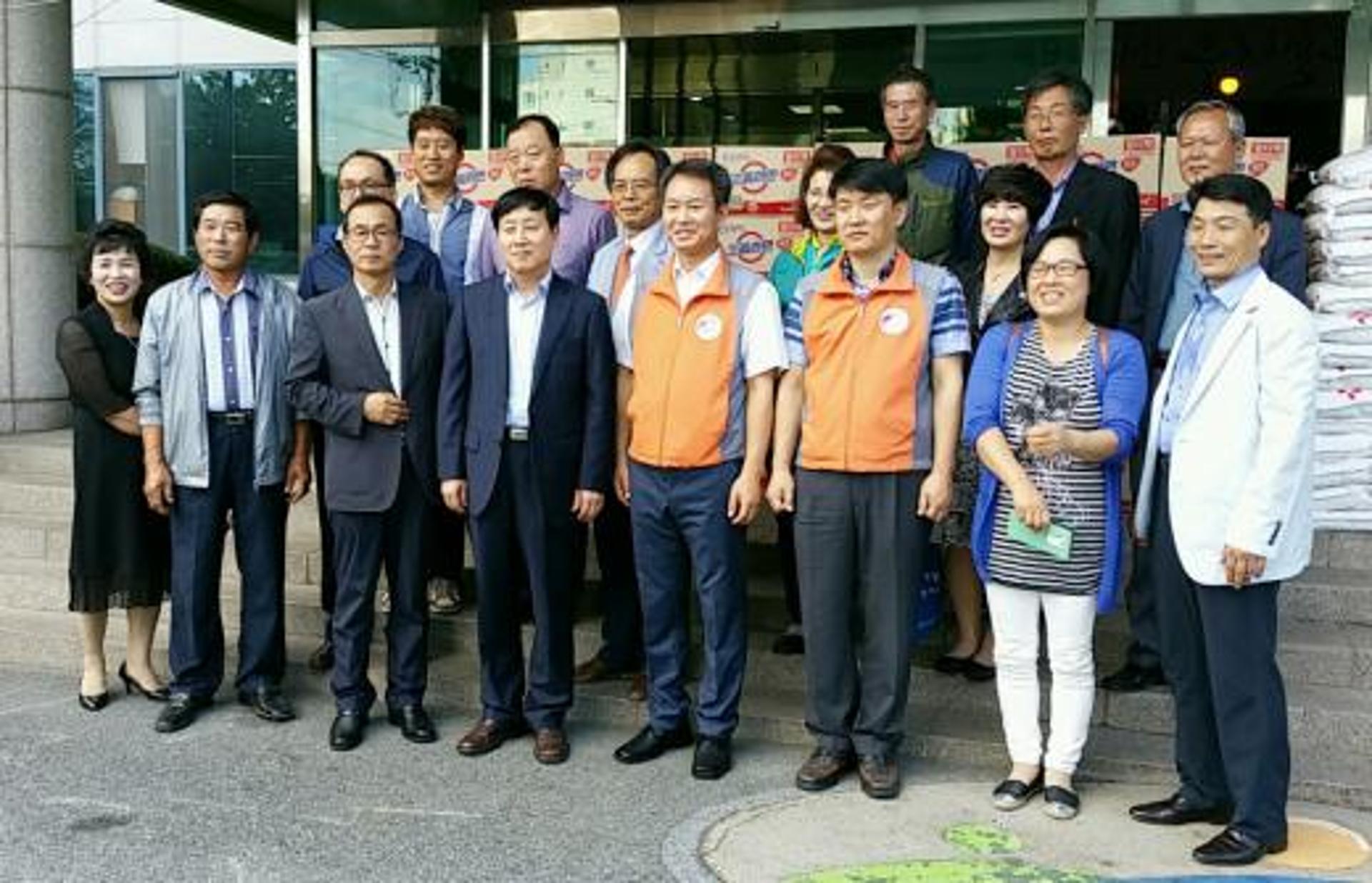 광주전남적십자사-한전 광산지사, 추석 후원물품 전달