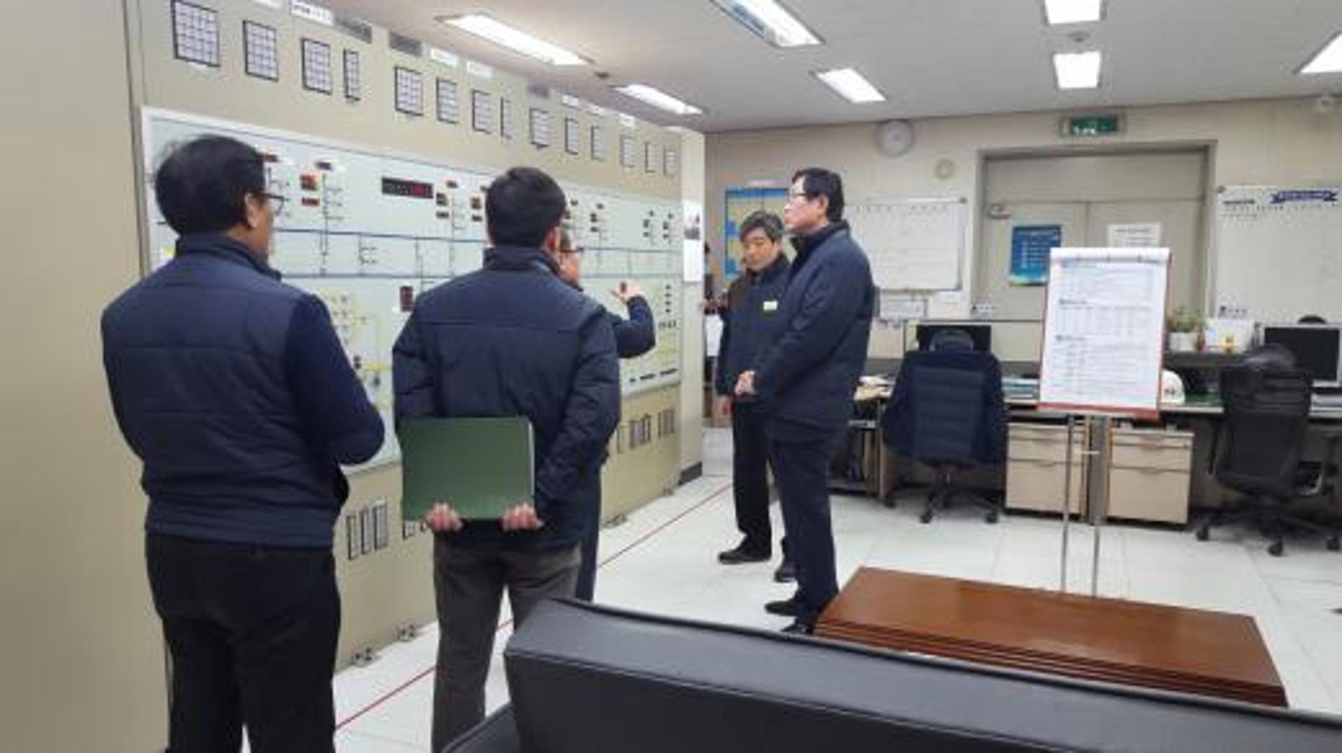 조환익 한국전력 사장, 한파대비 긴급 설비 점검